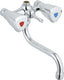 Grohe costa trend douchekraan met badomstelling - mengkraan - 12 cm hartafstand