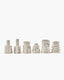 Serax - marie michielssen marie - vaas assortiment - beige - 6 stuks - h 10cm