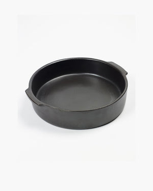 Serax - pascale naessens pure - oven-serveerschaal xl - zwart - 31 ø