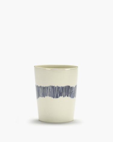 Serax - ottolenghi feast - theekop - wit blauw - 8 ø - 4 stuks