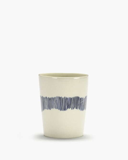Serax - ottolenghi feast - theekop - wit blauw - 8 ø - 4 stuks