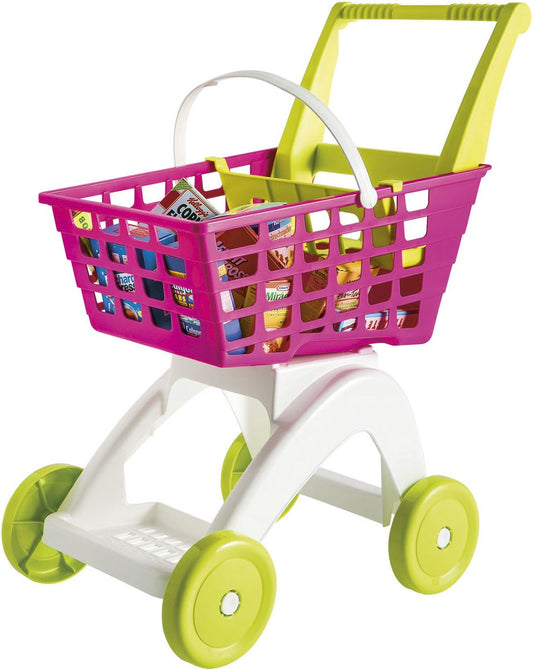 Androni winkelwagen + boodschappen
