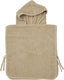 Meyco baby uni badponcho - badstof - sand - 1-3 jaar