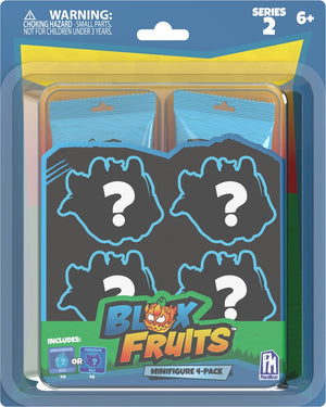 Blox fruits roblox blow fruit minifigures 4-pack wave 2