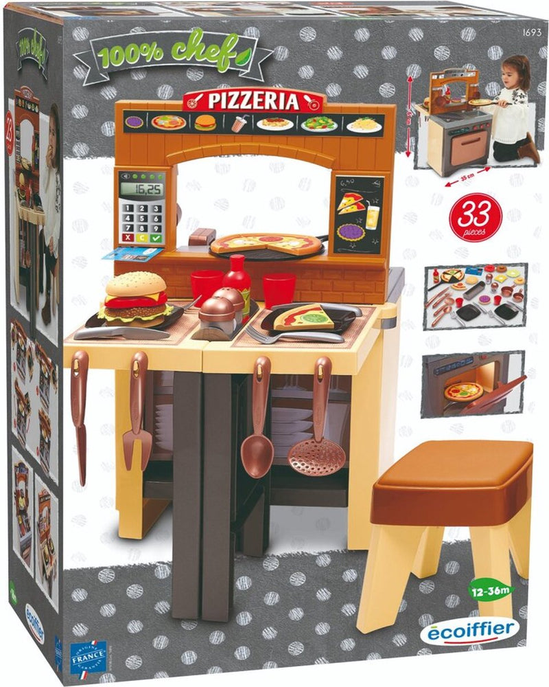 Afbeelding laden in galerijviewer, Ecoffier ecoiffier pizzeria 100% chef keuken + restaurant + accessoires
