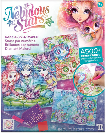 Nebulous stars -diamanten op nummer - regenboog