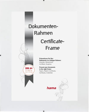 Hama fotolijst - lijst clip - 21 x 29,7 cm - anti-reflex