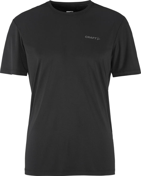 Craft core essence ss tee 2 m heren sportshirt - zwart