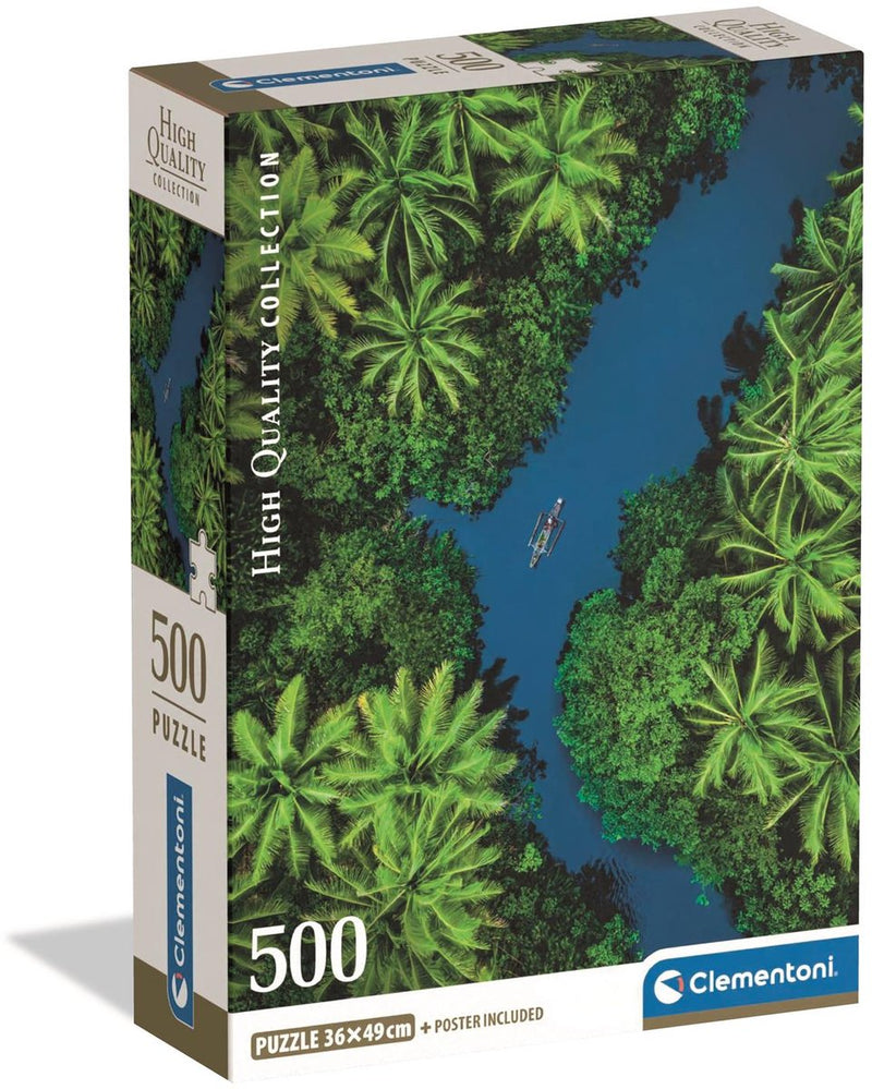 Afbeelding laden in galerijviewer, Clementoni legpuzzel tropical aerial, 500st.
