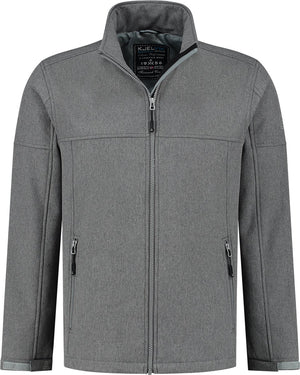 Kjelvik softshell jas odense grijs