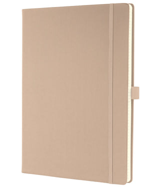 Sigel notitieboek - conceptum pure - a4 - beige - hardcover - 194 pagina's - 80 grams - lijn - si-co641