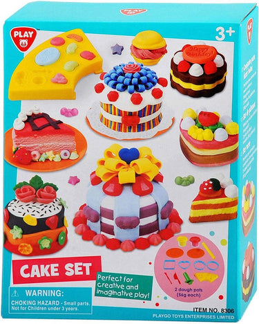 Playgo kleiset gebakjes - 2 kleipotjes