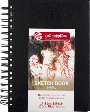 Talens art creation schetsboek 140x210mm zwart