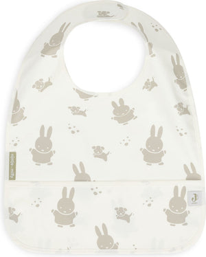 Jollein x nijntje slab waterproof miffy snuffy - olive green - 2 stuks