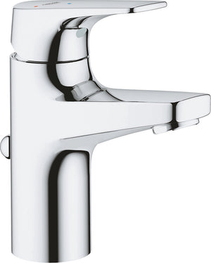 Grohe quickfix start flow wastafelkraan - waterbesparend - met trekwaste - chroom - 23769000
