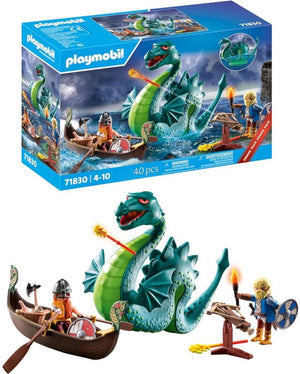 Playmobil history vikingen met zeemonster 71830