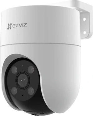 Ezviz h8c 2k wifi beveiligingscamera buiten– ptz 360° zicht - ai persoons- voertuigdetectie - kleuren nachtzicht sirene – tweerichtingsaudio – geen maandkosten