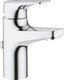 Grohe bauflow wastafelkraan s - lage mengkraan met trekwaste - eco - chroom