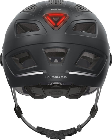 Abus helm Hyban 2.0 ACE velvet Zwart M 52-58cm