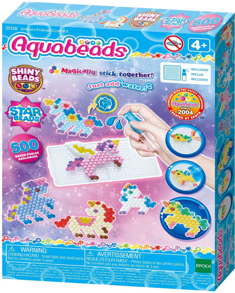 Chargez l'image dans la visionneuse de la galerie, Aquabeads unicorn friends craft kit- complete set met 500 parels in 27 kleuren
