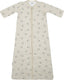 Meyco baby penguin baby slaapzak met afritsbare mouwen - soft sand - 90cm - 2.5 tog
