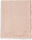 Jollein baby wiegdeken - 75x100cm - fringe - moonstone ivory - gots