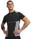 Under armour ua hg elite fitted ss-blk heren sportshirt - ultimate zwart steel reflective
