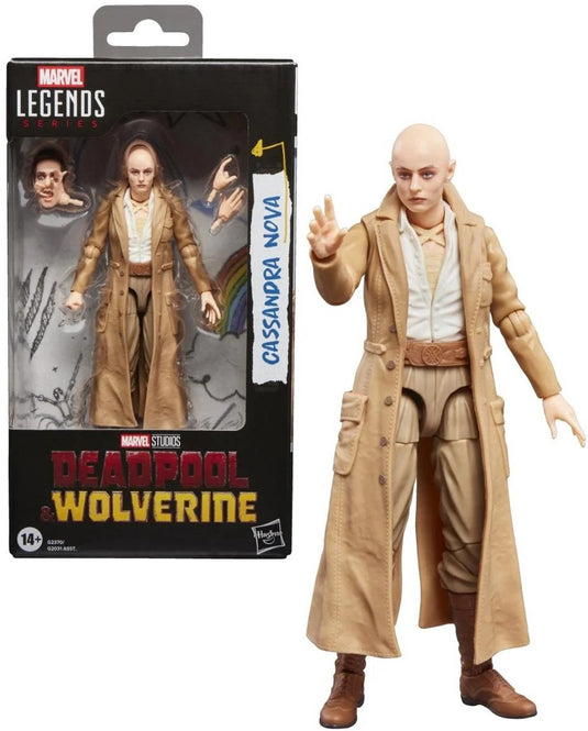 Hasbro marvel legends series cassandra nova uit deadpool wolverine van marvel studios, actiefiguur van 15 cm