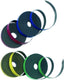 Nobo magnetische verdeeltape op rol voor whiteboard - 2meter lang en 5mm breed - groen