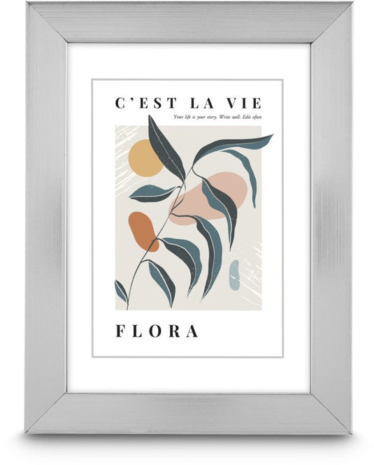 Hama fotolijst - flora - 20 x 30 cm - zilver
