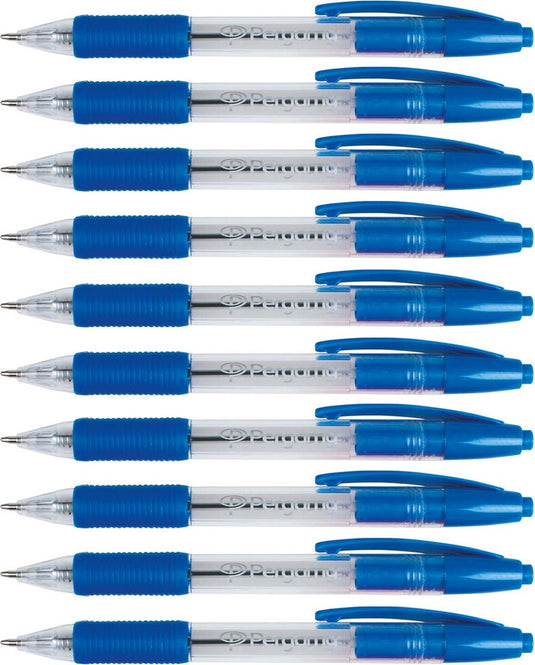 Pergamy balpen blauw 10st