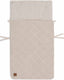 Jollein - baby voetenzak groep 0+ 3 5 punts - check knit oatmeal
