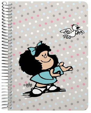 Mafalda schrift bird multicolour quarto 80 lakens