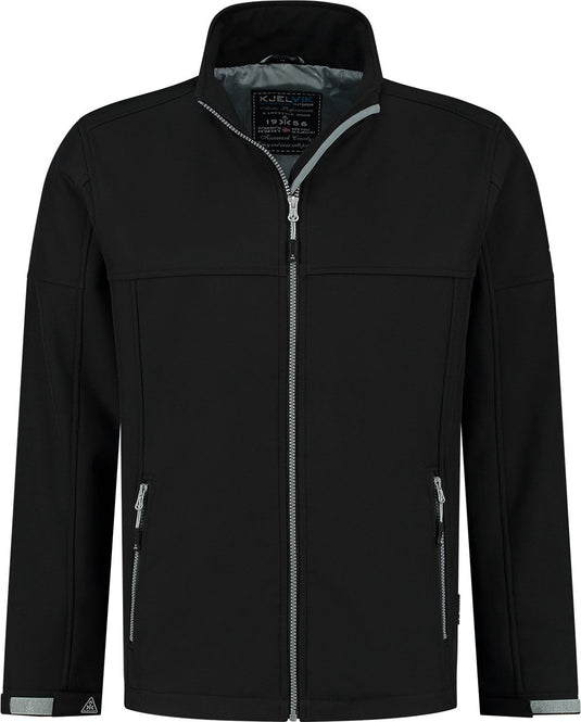 Kjelvik softshell jas odense zwart