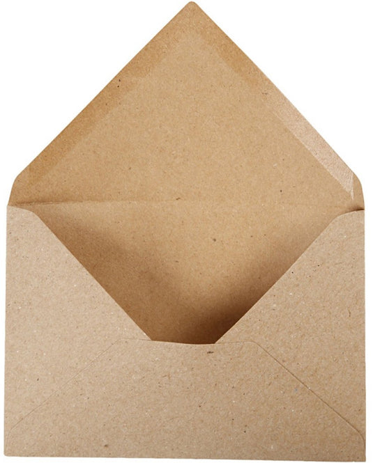 Creativ company https: www.cchobby.nl gerecyclede-envelop-afmeting-envelop-11-5x16-cm-120-naturel-50-stuk-1-doos
