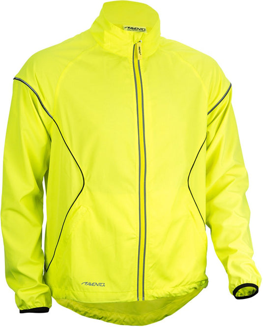Avento runningjack - unisex - neon yellow - geel zwart - xl