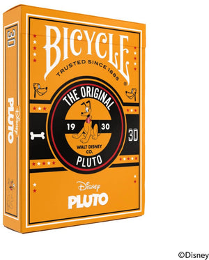 Bicycle ® disney classic pluto - premium speelkaarten - poker - collectible