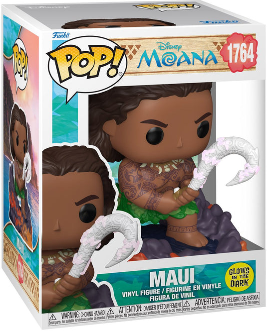 Funko pop! premium disney: moana - maui (glow in the dark)