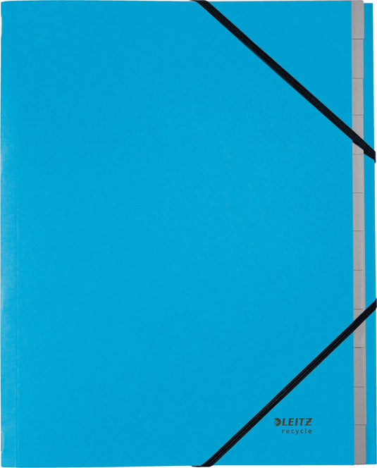Leitz sorteermap 39150035 blauw 320 g