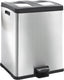 Eko pedaalemmer vepa bins rejoice 30+30l rvs