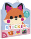Janod - stickerboek - dieren - 50 stickers