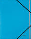 Leitz recycle sorteermap a4 - met 12 vakken - 100% gerecycled post-consumer karton - blauw