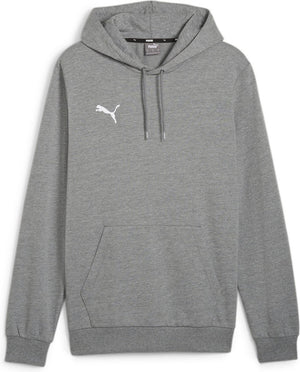 Puma teamgoal casuals hoody heren sporttrui - medium gray heather- white