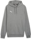 Puma teamgoal casuals hoody heren sporttrui - medium gray heather- white