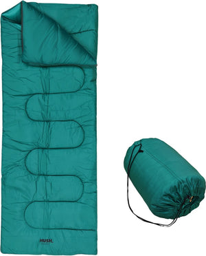 Hush. outdoor hush outdoor - slaapzak - incl draagzak met handvat - extra lange rits-puller - vanaf 15 graden - 190 x 72cm