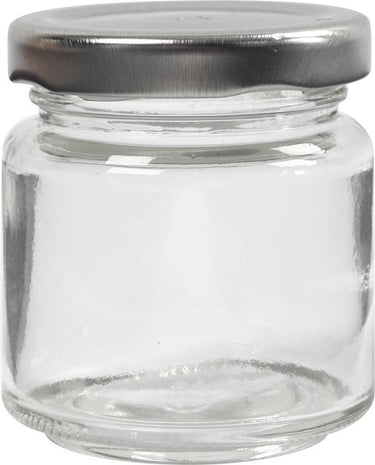 Creativ company https: www.cchobby.nl glazen-pot-h-6-5-cm-d-5-7-cm-100-ml-transparant-12-stuk-1-doos