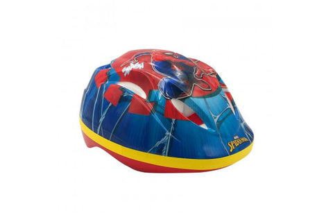 fietshelm Spider-Man jongens 51-55 cm Blauww rood