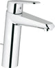 Grohe eurodisc cosmopolitan wastafelkraan - medium uitloop - met trek-waste - chroom