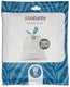 Brabantia perfectfit vuilniszakken - 5 l - code w - 40 stuks