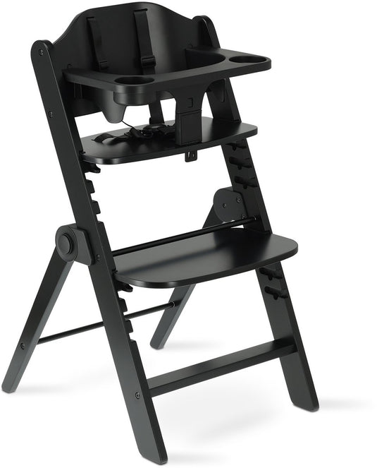 Deryan odin luxe kinderstoel met bouncer - zwart donkergrijs